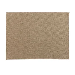 Douceur d intérieur  pogrinjki 2 SETS DE TABLE 33 x 45 CM JUTE UNI MODALIE X2  Kaki