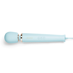 Plug-In masažni vibrator Le Wand, svetlo moder