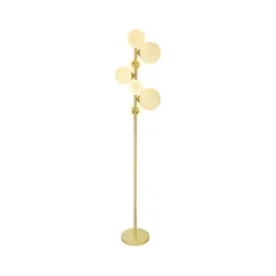 Brilagi - LED podna lampa MILLA 7xG9/3W/230V zlatna/bela