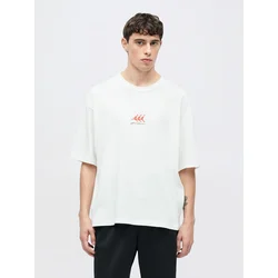 Majice Jordan Flight Mens Oversized Graphic T-Shirt White S