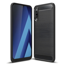 Futrola Carbon Shield TPU za Samsung Galaxy A01/Galaxy M01 - Crna KP19349