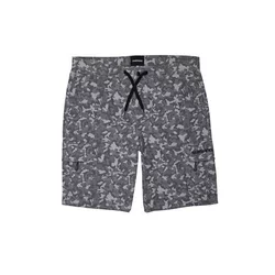 Shimano Cargo Shorts Grey Camo Size M