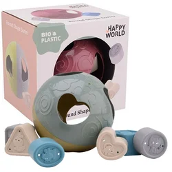 Happy World Bio Plastic edukativna lopta sorter 22284