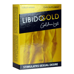 Libido Gold Golden Lust - Aphrodisiac for Men and Women - 5 sachets