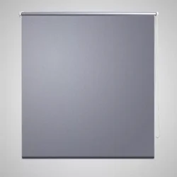 Rolo zavjesa za zamračivanje 144,4 x 230 cm Širina tkanine 140 cm siva