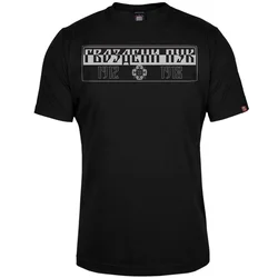 011Shop Muška majica kratkih rukava Gvozdeni Puk, Crna