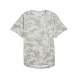 PUMA PWRTRAIN Training Tee Men, Shop, Glacial Gray/Apple Spritz, 3XL