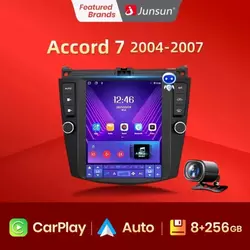 V1 pro Honda Accord 7 2003-2008 Carplay 4G Car Multimedia GPS 2din autoradio