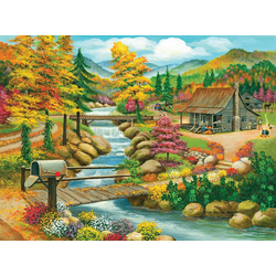 Sunsout - Puzzle Jesenska sezona - 1 000 kosov