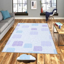 Conceptum Hypnose Tepih Eexfab972-1, Pravougaoni, 100 x 200 cm, Plavi