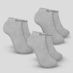 GymBeam Čarape Ankle Socks 3Pack Grey