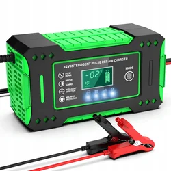 12V pametni LCD mikroprocesorski polnilec akumulatorjev 6A 100Ah - DEXXER