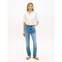 Tommy Hilfiger Srajca WW0WW48899 Bela Relaxed Fit