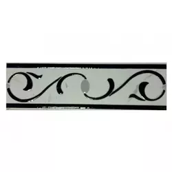 Listela Cerera Black 7,5x25