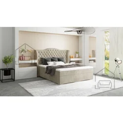 Boxspring postelja Montana - 140x200 cm