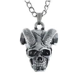 Ogrlica z obeskom Scull - LSF4 51