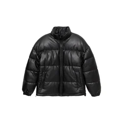 Pull&Bear Zimska jakna črna
