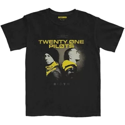 Twenty One Pilots Majica Back To Back Unisex Black XL