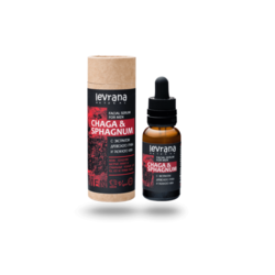 LEVRANA Serum za lice Čaga i močvarna mahovina organic certified 30 ml