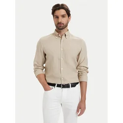 BOSS Srajca H-Liam 50556077 Bež Regular Fit