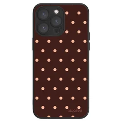 ULTIMATE CASE za Apple iPhone 15 Pro Max - Peach Dots & Chocolate