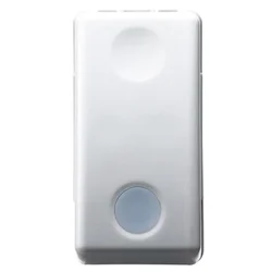 Gewiss System, 1P prekidač 16A, indikator, 1M, beli ( Gw20583 )