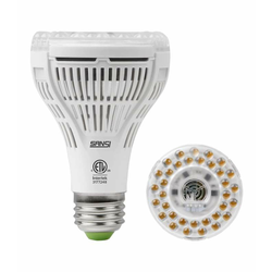 Sansi Led sijalica za biljke, 15W, Bela