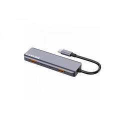 USB Hub Canyon DS-18 5in1 USB-C Grey
