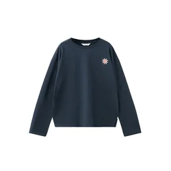 MANGO KIDS Majica marine/staro roza