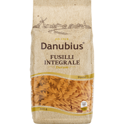 DANUBIUS Testenina Fusilli integrale 400g