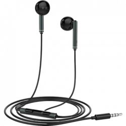 HUAWEI žične slušalke AM116 METAL - črne