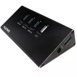 USB 3.0 na 4xHUB 3.0 + 1xCharg. Port max 2.4A + W/AC Adapter MAIWO