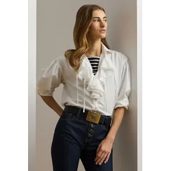 Bombažna srajca Lauren Ralph Lauren