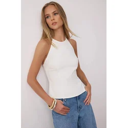Trendyol Milla Ženska bluza, Krem