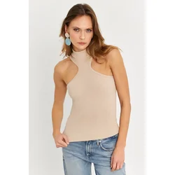 Cool & Sexy Ženska bluza Ey1454, Siva