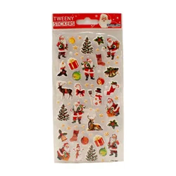 Božični Tweeny Stickers 9x17, 5 cm, različne vrste