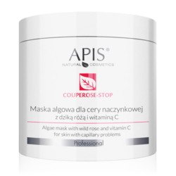 COUPEROSE-STOP Maska za Lice za Kožu Sklonu Kuperozi sa Divljom Ružom i Vitaminom C 200g | APIS COSMETICS | Kozmo