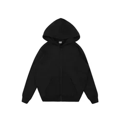 Boys zip-up sweatshirt black
