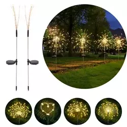 Solarno LED Drvo za Dvorište - 2 Komada