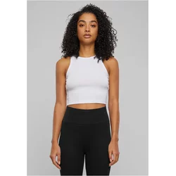 Womens cropped top white
