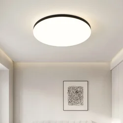NVC Plafonska lampa LED, 36 W, Crna