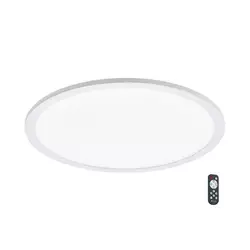 Eglo Sarsina-a panel led, 19,5w, prečnik 450, sa daljinskim dimabilna, alu/bela