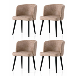 HANAH HOME Set 4 stolice Zen 4201 V4