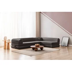 ATELIER DEL SOFA Ugaona garnitura Legom Eco Anthracite