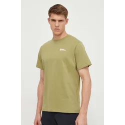 Bombažna kratka majica Jack Wolfskin Essential