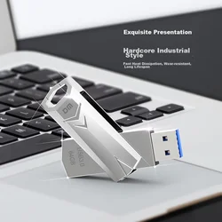 DM Damai USB Flash memorija, 64GB, USB 3.0, USB 3.2, Srebrne boje