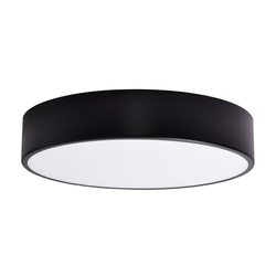 Plafonsko svetlo sa senzorom CLEO 3xE27/24W/230V, prečnik 40 cm, crna