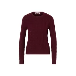Pure Cashmere NYC Pulover vinsko rdeča