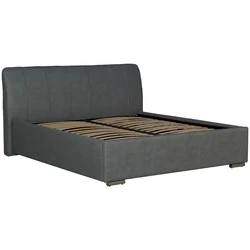 Tapacirani Krevet France Storage 180/200 cm , siva