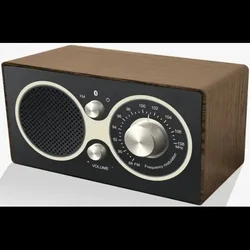 ELTRA Czajka Bluetooth Gray Radio – FM Radio, Bluetooth, Retro Drveno Kućište, 3 W